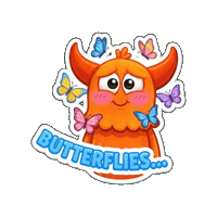 Happy Falling In Love Sticker by Momo & Tulus