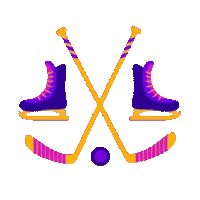Ice Skating Sticker
