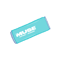 DrinkMyMuse soda pina colada coconut water orange soda Sticker