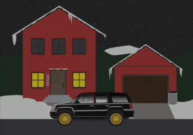 kyle broflovski car GIF by South Park 