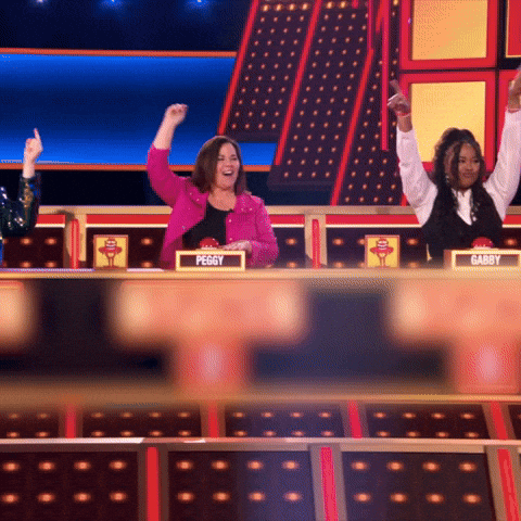 Excited Game Show GIF by ABC Network