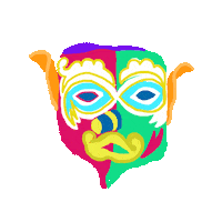 Colors Carnaval Sticker by Teatromuseo