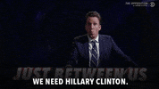 please stay hillary clinton GIF by The Opposition w/ Jordan Klepper