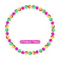 StringTing string ting stringting Sticker