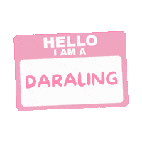 Sandara Park Dara Sticker