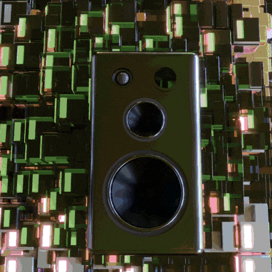 3D Radio GIF by Yizr