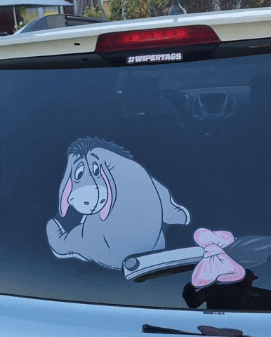 Eeyoretail GIF by WiperTags Wiper Covers