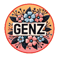 Generation Z Genz Sticker by Petals Patch