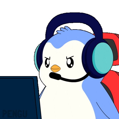Penguin Win Sticker by Pudgy Penguins