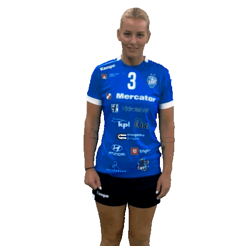 Handball Celebrating Sticker by RK Krim