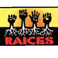 Raicescultura community nonprofit roots fists Sticker