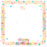 Happy Birthday Party Sticker