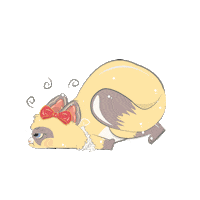 Cat Annie Sticker