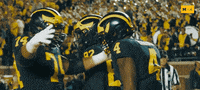 Go Blue Michigan Football GIF by Michigan Athletics