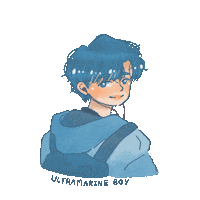 lilyfps boy blue boy ultramarine ultramarineboy Sticker