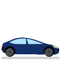 Driving Road Trip Sticker by Chase