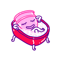 relax boiling Sticker by CC