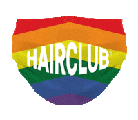 Love Is Love Rainbow Sticker by HairClub