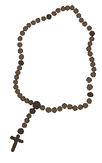 Stained Glass Church Sticker