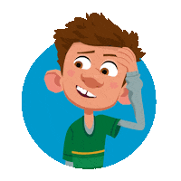 Ron Oops Sticker by 20th Century Studios