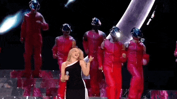Kylie Minogue Brits GIF by BRIT Awards