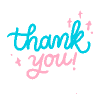Thanks Thank You Sticker by Sleeplessmamadr
