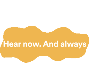 CochlearGlobal giphyupload deaf hear hearing Sticker