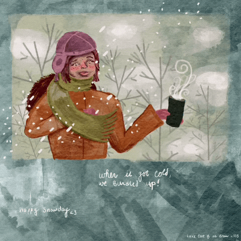 Happy Cold Weather GIF by enchanted grdn