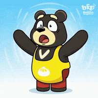 Surprise Bonk GIF by Buddies for Paws