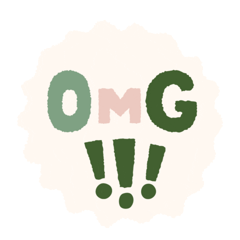 Omg Sticker by Aurora Boutique