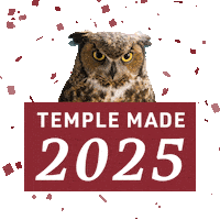 2025 Sticker by Temple University