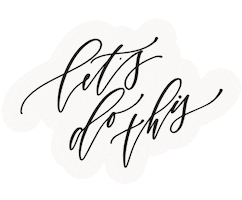 goals lettering Sticker by Saffron Avenue