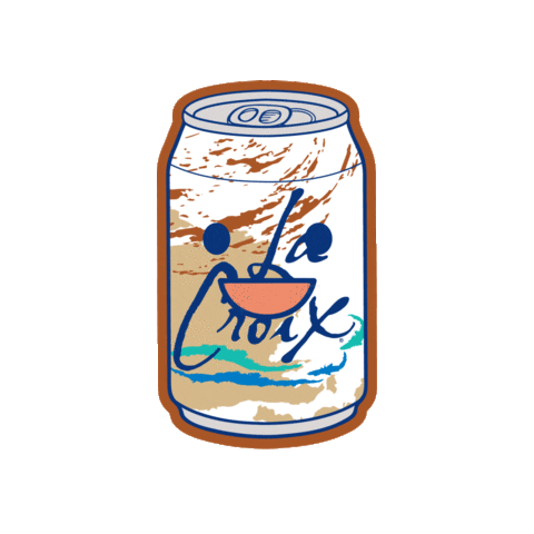 sparkles coconut Sticker by LaCroix Sparkling Water