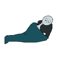 ijavany ok awkward busy bedtime Sticker