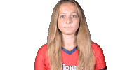 College Sports Hair Flip Sticker by St. John's Red Storm