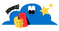 Happy Fun Sticker by Alakazoo