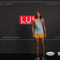 Track And Field Pointing GIF by Grand Slam Track