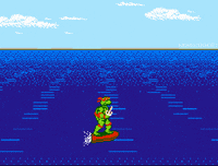 teenage mutant ninja turtles pixel GIF by haydiroket (Mert Keskin)