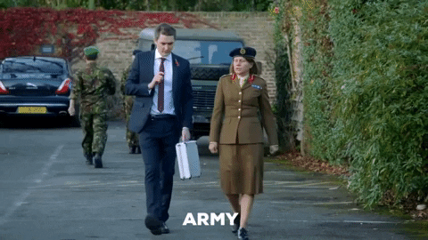 38papagoid giphygifmaker tracey ullman army navy airforce GIF