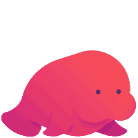 biaparettimaslovskiy happy hype manatee Sticker