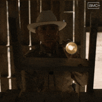 Scared Zahn Mcclarnon GIF by AMC Networks