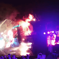 Tomorrowland Stage Burns As 22,000 Evacuated From Music Festival