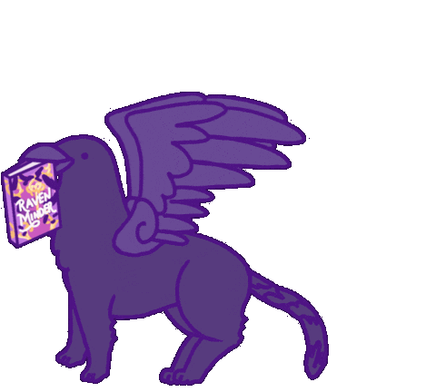 Raven Happy Dance Sticker