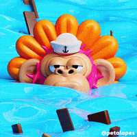 Bored Orange Flower GIF by Evan Hilton