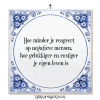 Humor Focus Sticker by Tegelspreuken.nl