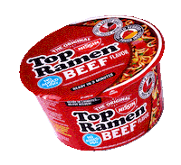 3D Noodles Sticker by Original Top Ramen
