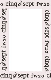 Fw20 5A7 Sticker by Cinq à Sept