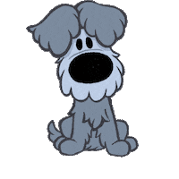 Dog Eating Sticker by Woezel & Pip