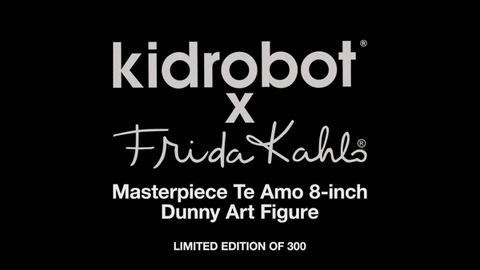 Kidrobot giphyupload art sdcc fridakahlo GIF