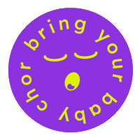 Ooooh Sticker by bring your baby chor®